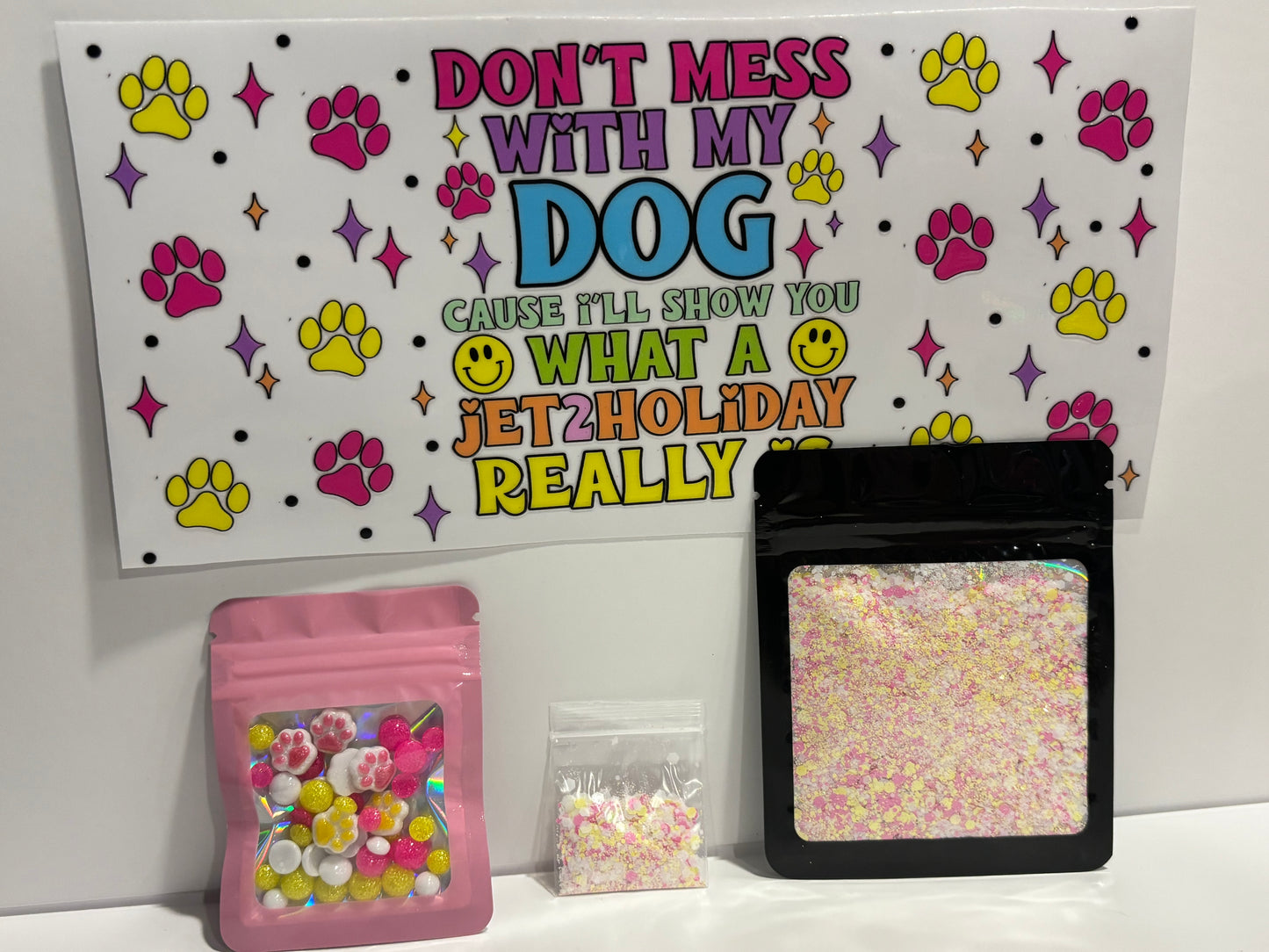 Don’t mess with my dog snow globe kit