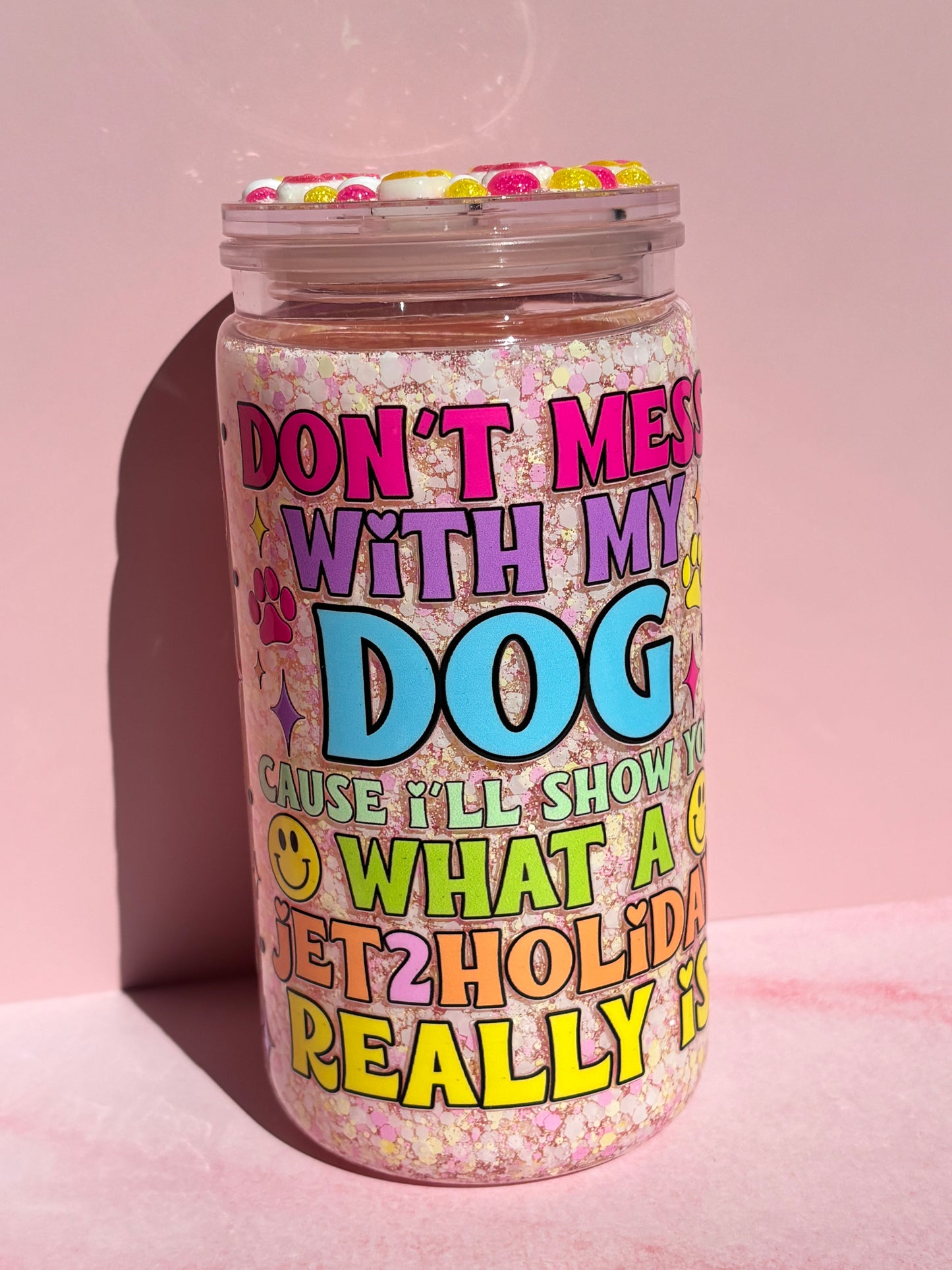 Don’t mess with my dog snow globe kit