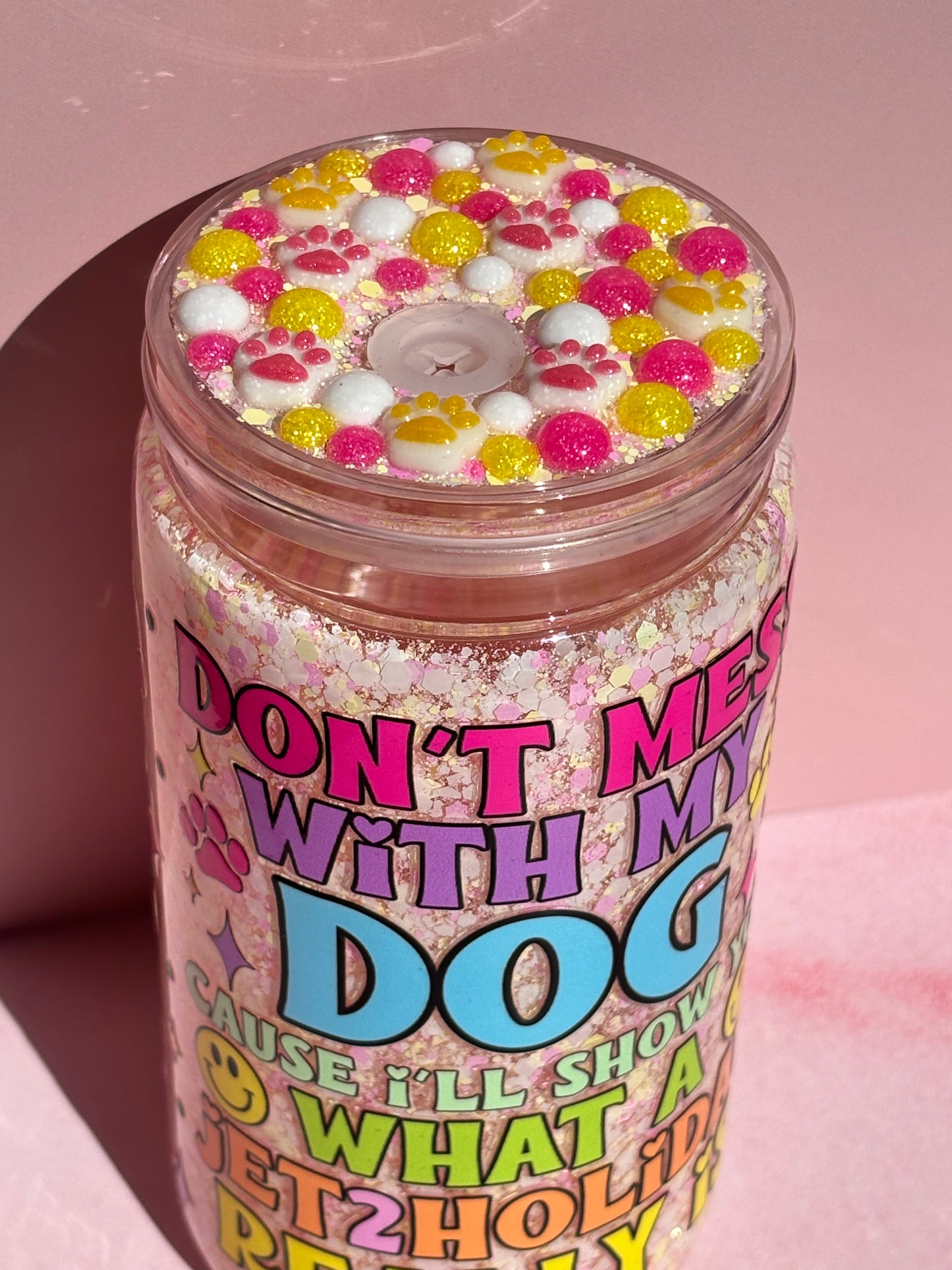 Don’t mess with my dog snow globe kit