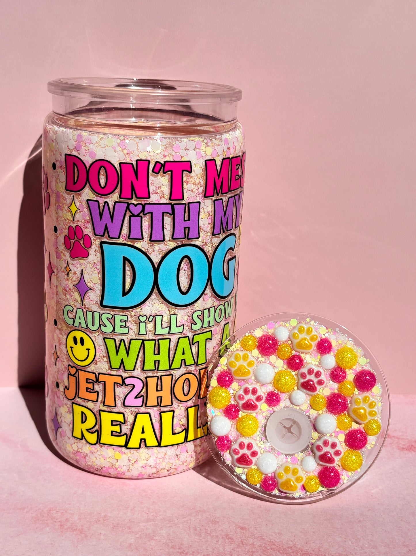Don’t mess with my dog snow globe kit