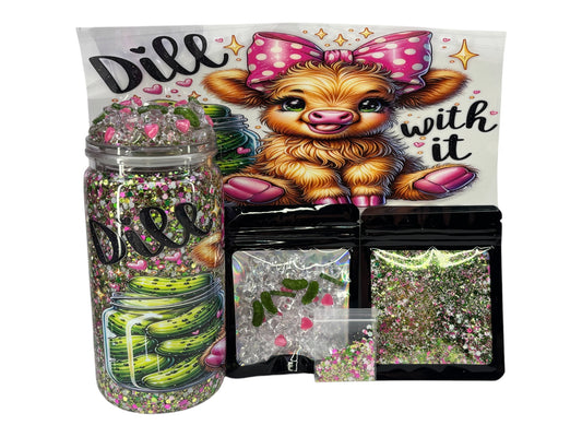 Dill with it snow globe kit