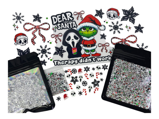Dear Santa snow globe kit