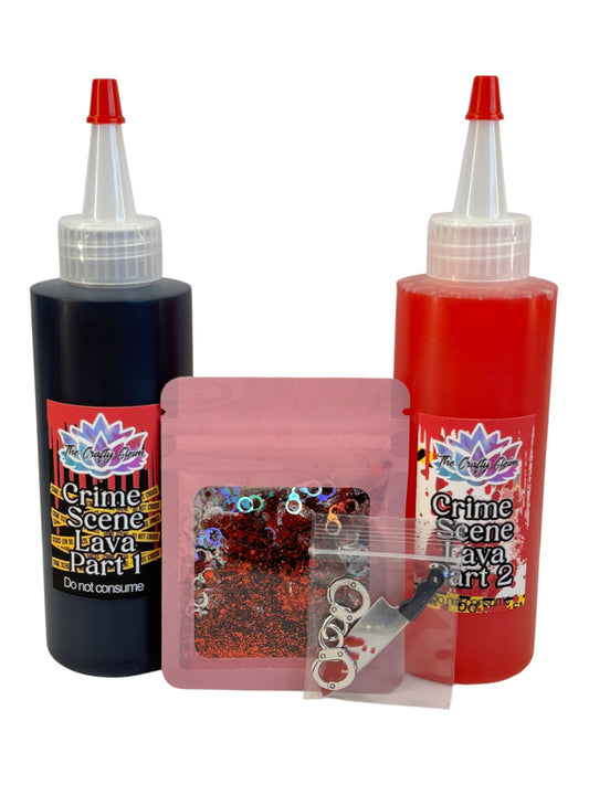 Crime scene lava kit