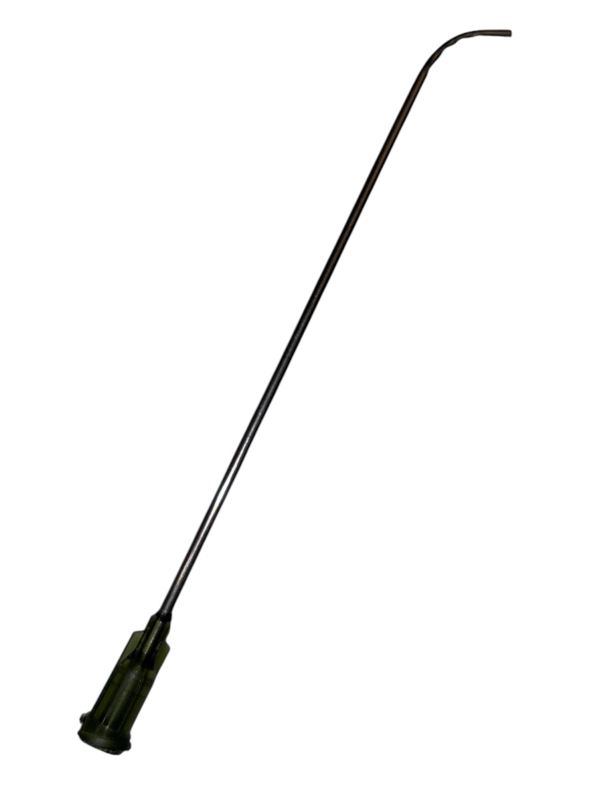 Blunt tip curved needle