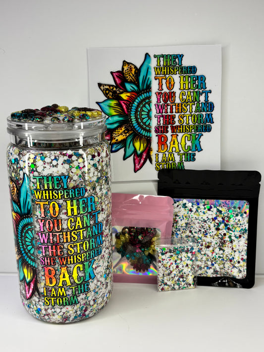 I am the storm snow globe kit