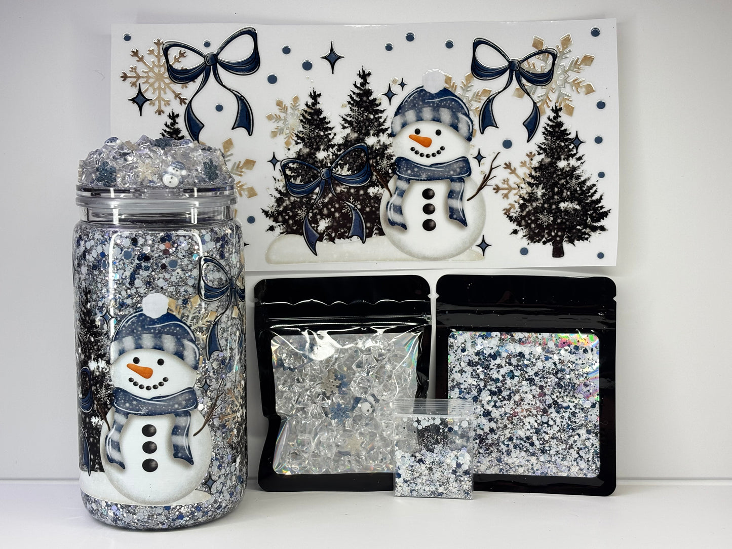 Winter Wonderland snow globe kit