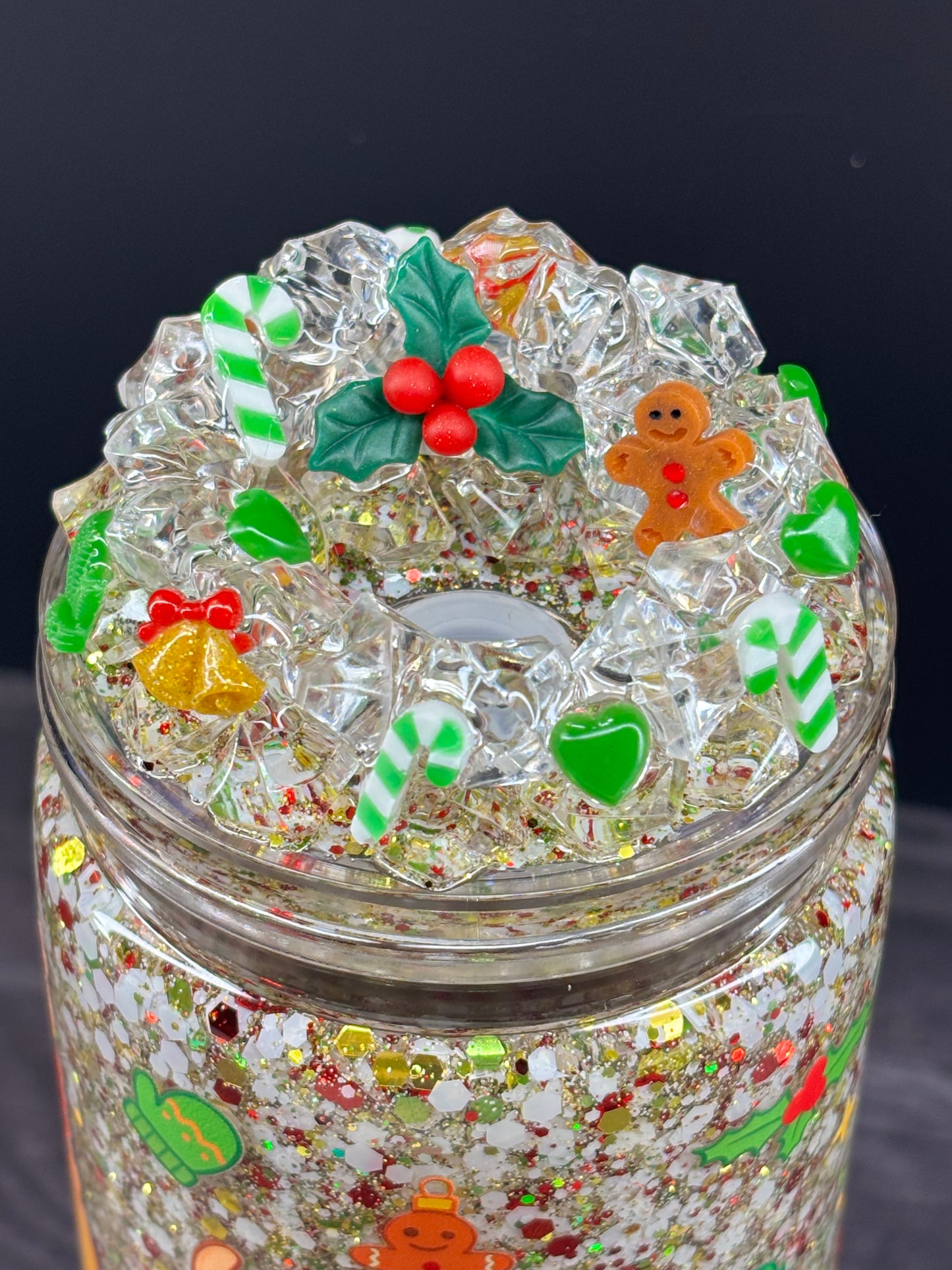 Christmas cuties snow globe cup