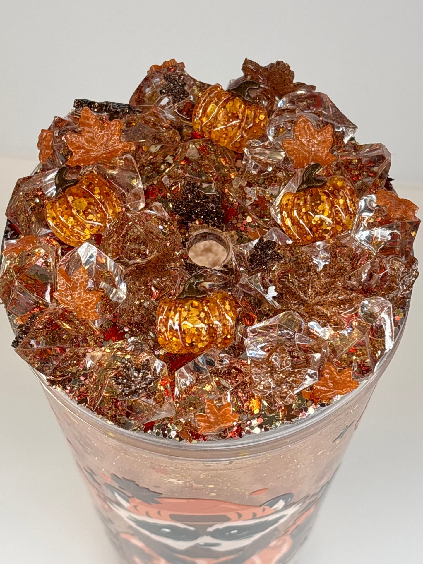 Cozy weather, lava drip, snow globe