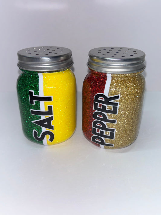 A house divided salt and pepper set