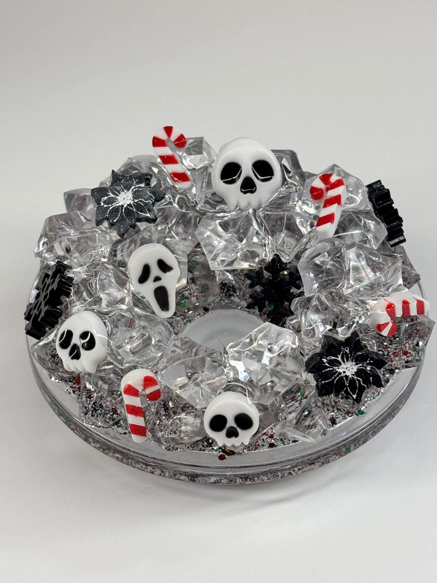 Santa, therapy didn’t work snow globe kit