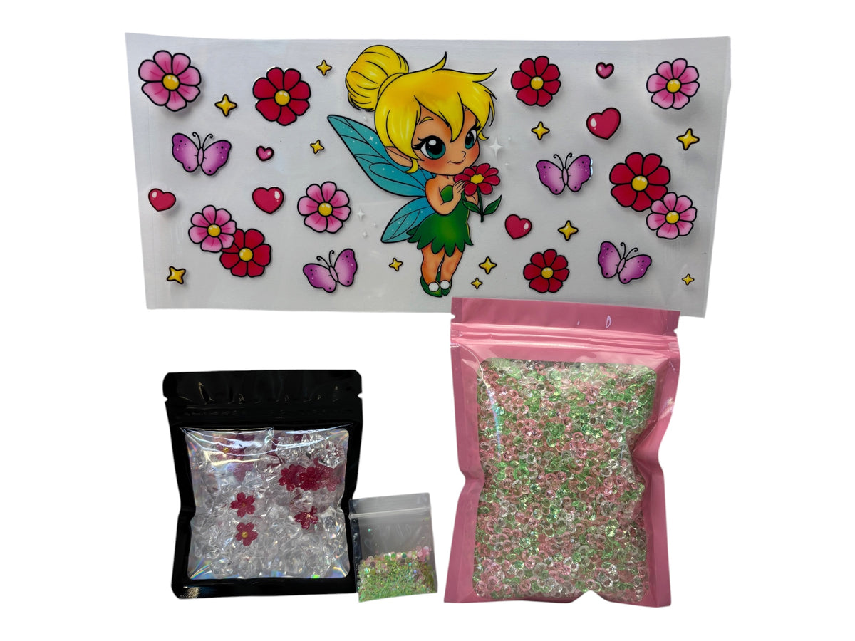 Fairy crystal snow globe kit