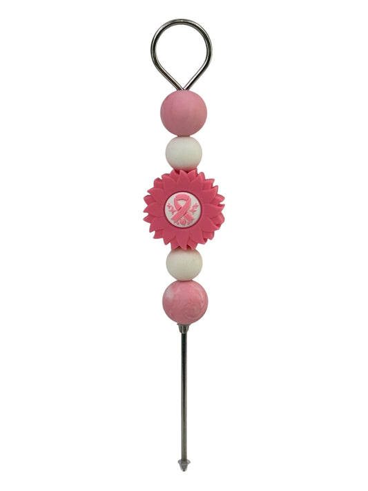Breast cancer flower pokey tool