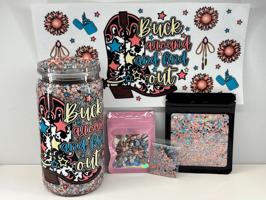 Buck around and find out snow globe kits