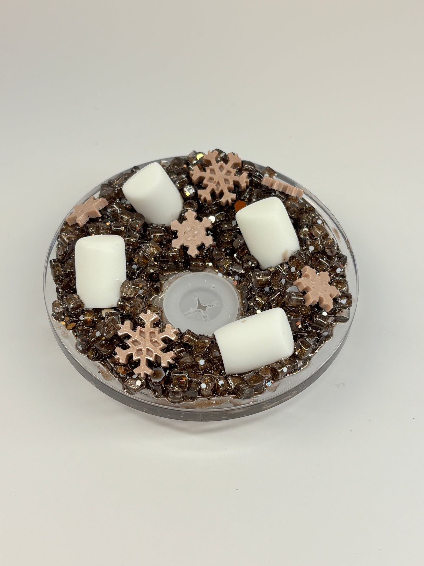 Freezing but cozy snow globe kit