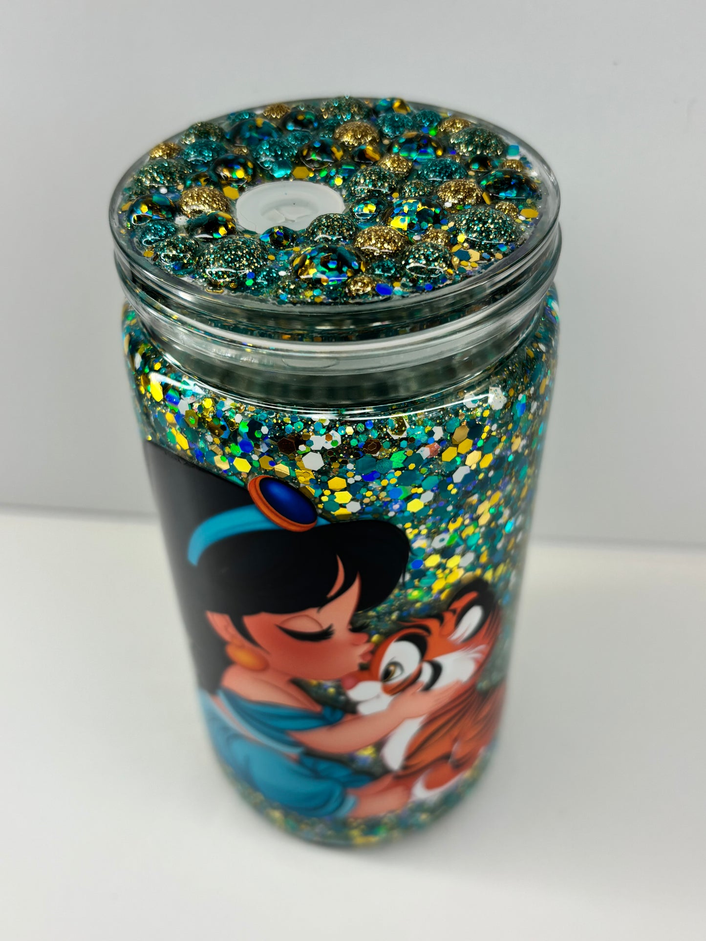 Arabian cutie snow globe cup