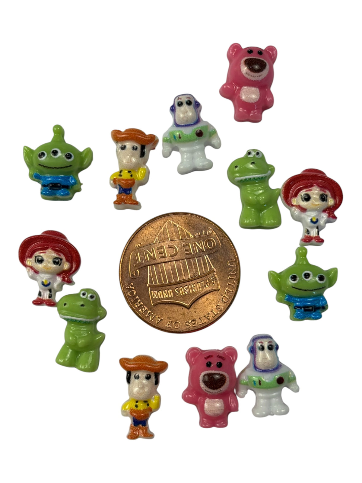 Tiny toy charms