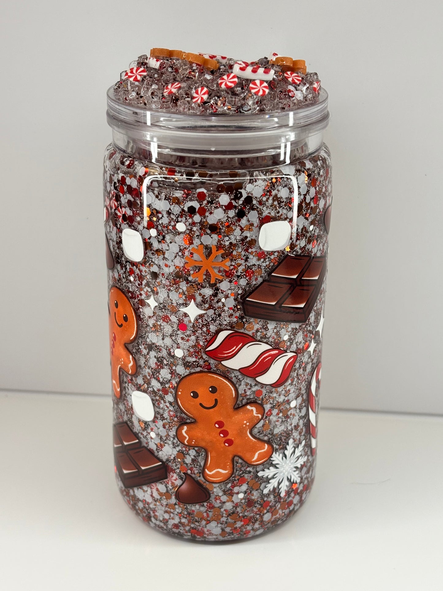 Hot Cocoa company snow globe kit