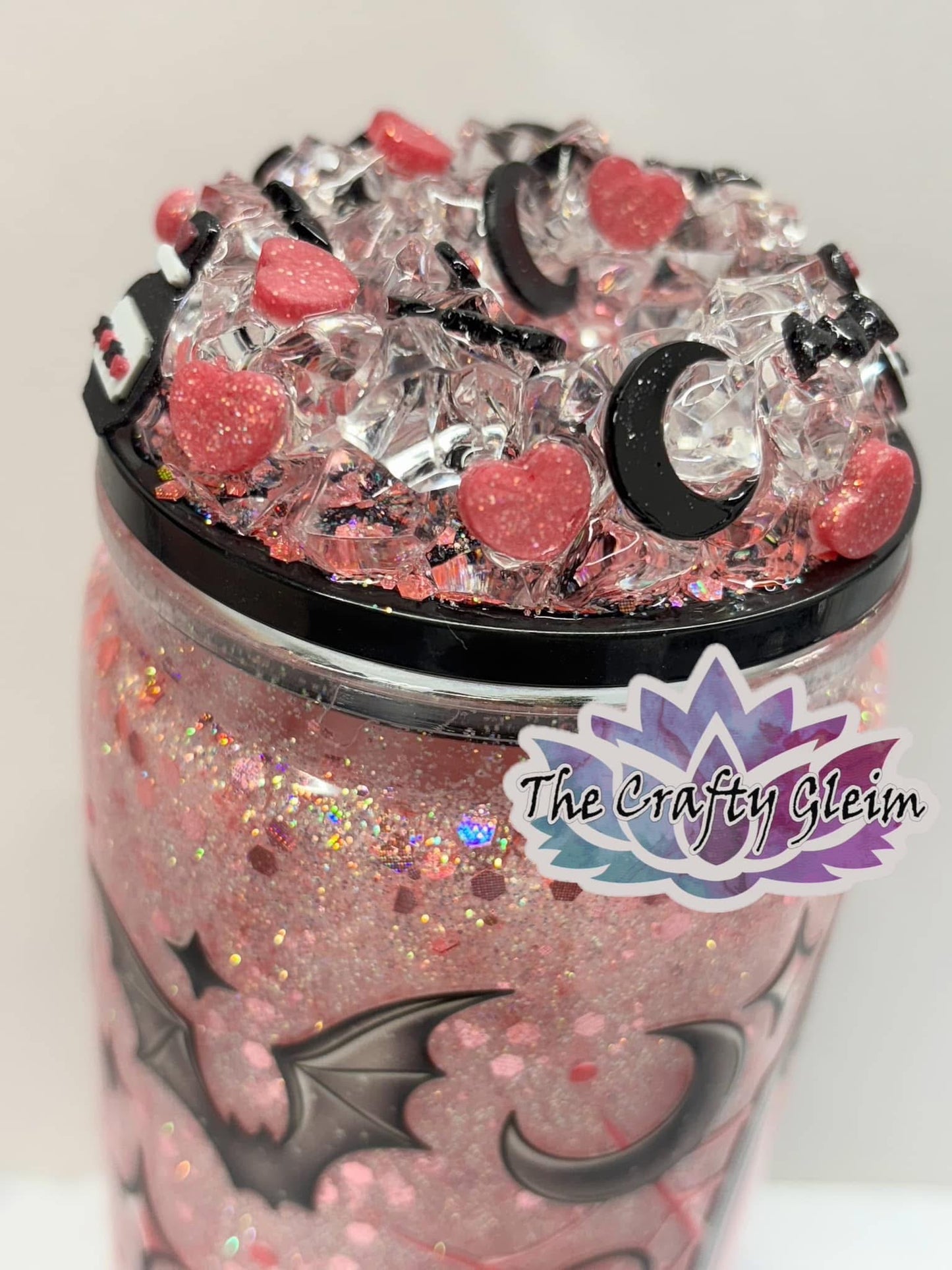 Jack love potion glowing snow globe cup