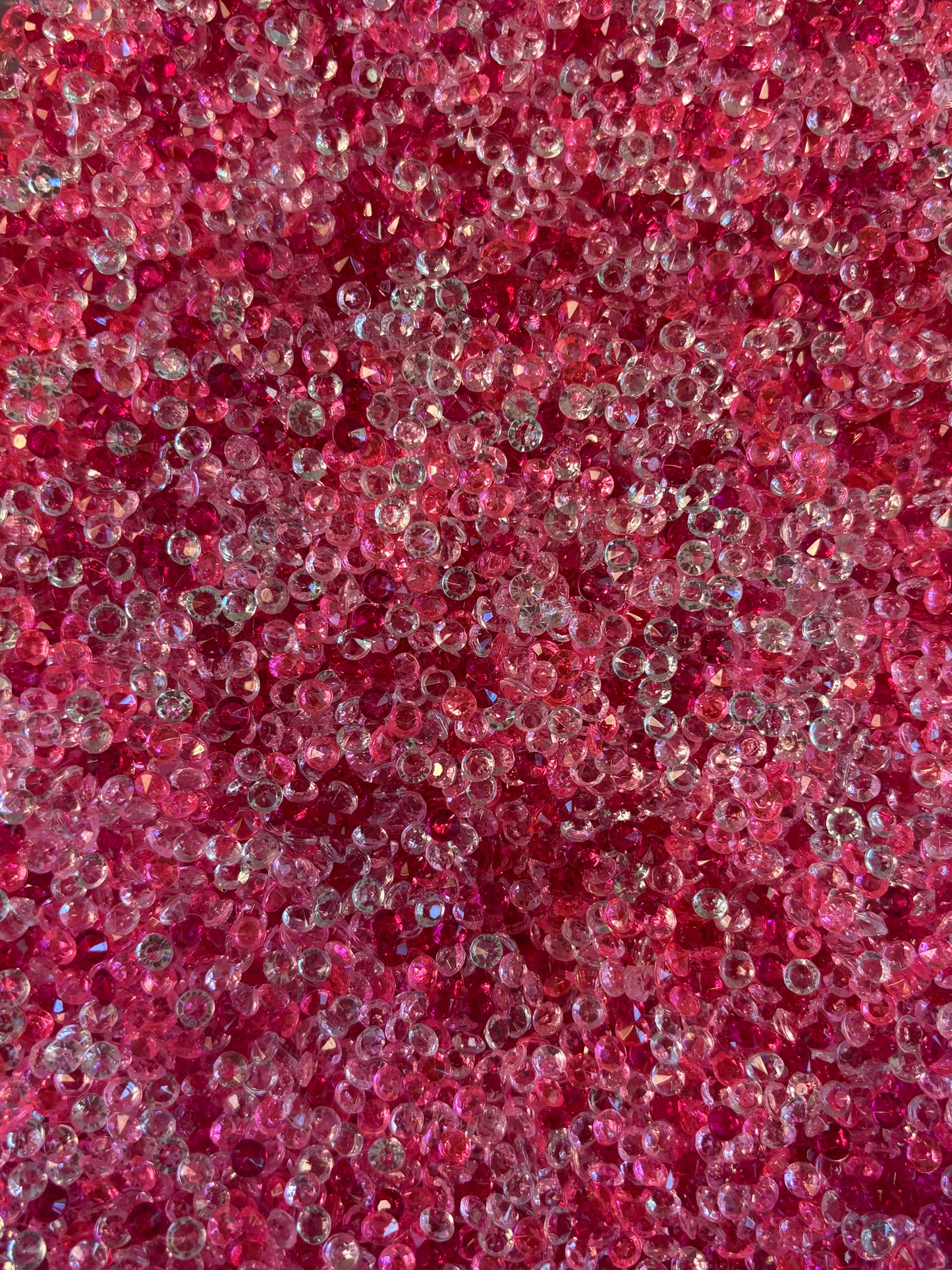 Breast cancer awareness, crystal set