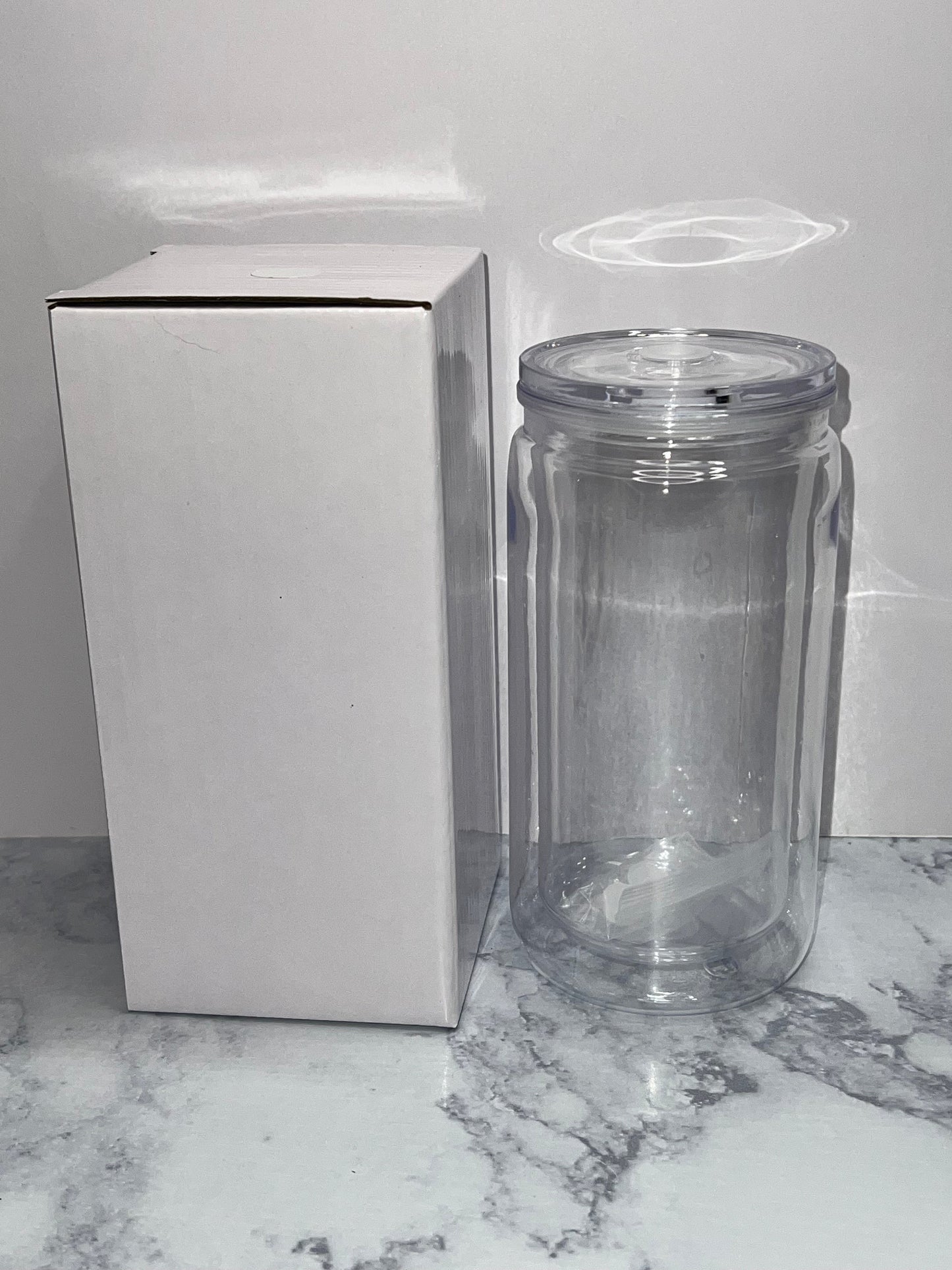 All of this is temporary snow globe kit