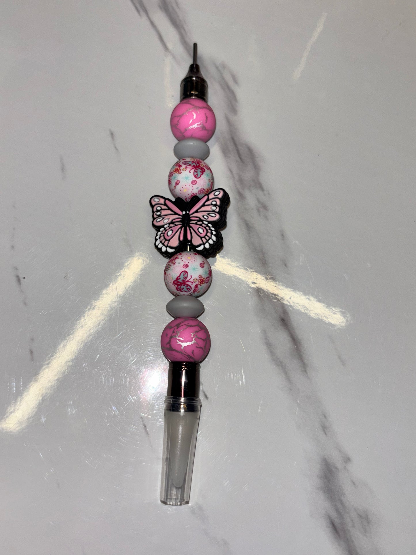 Beaded wax tool for flat back pearls.