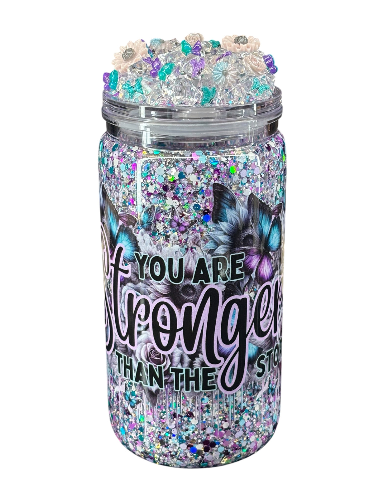 You are stronger than the storm snow globe kit