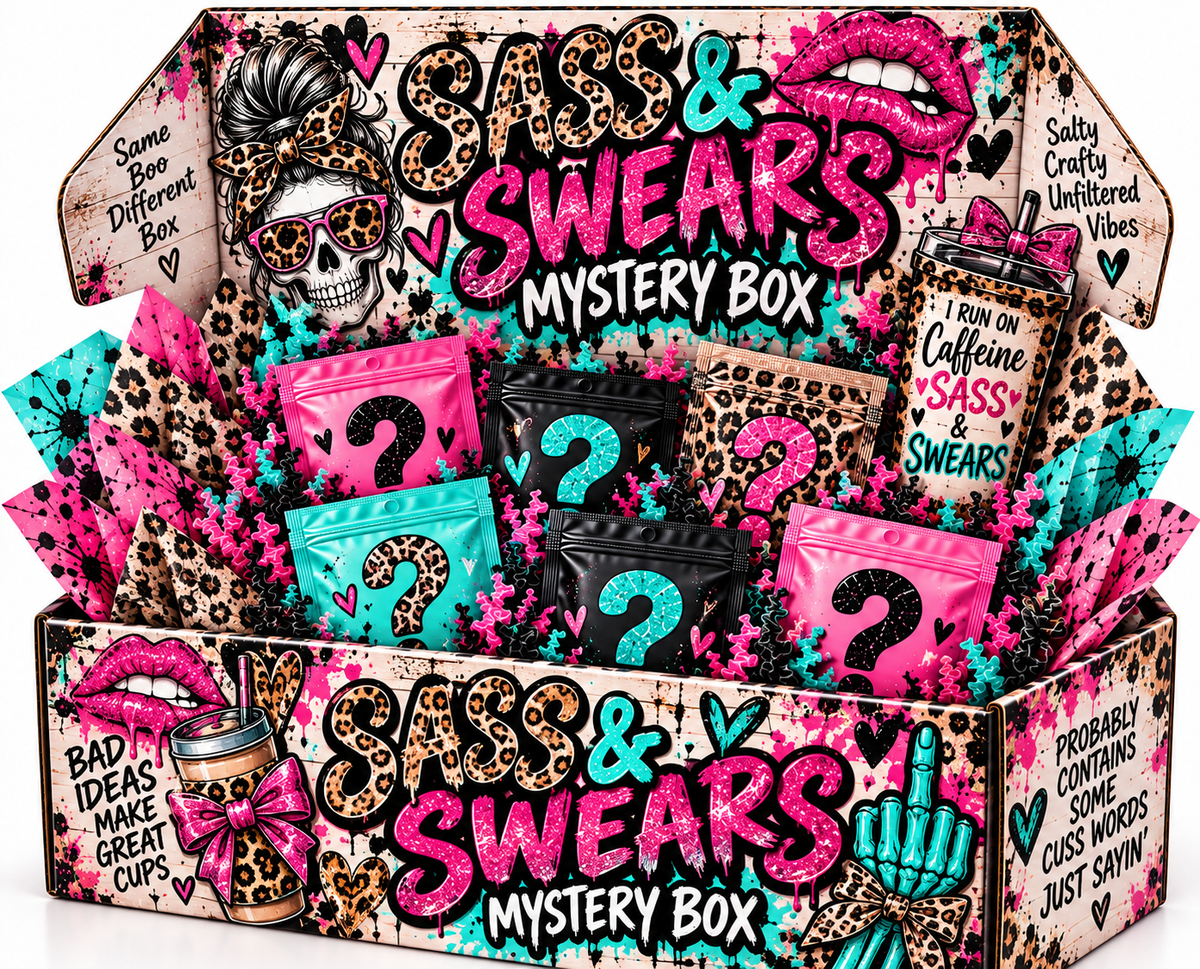 Sass and swears mystery box