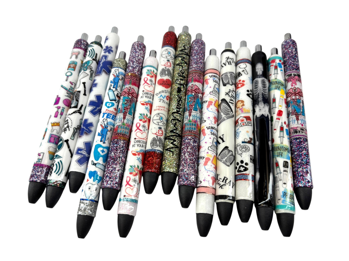 Medical glitter ink joy gel pens