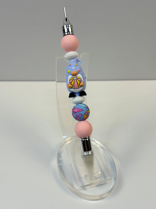 Beach theme gnome, wax tip tool