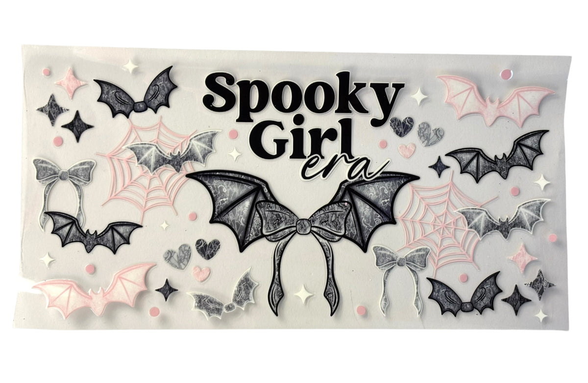 Spooky girl snow globe kit