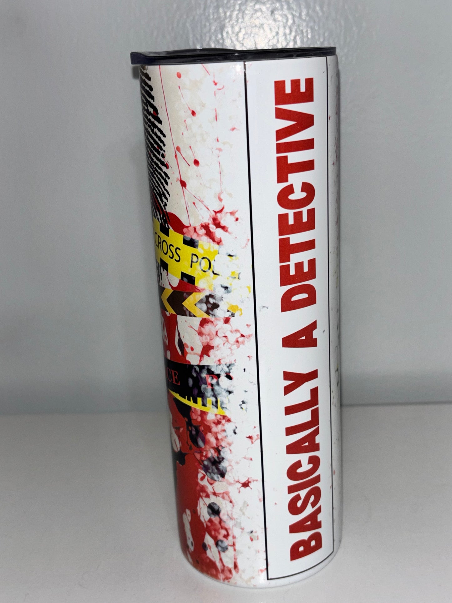 Sale crime theme tumblers