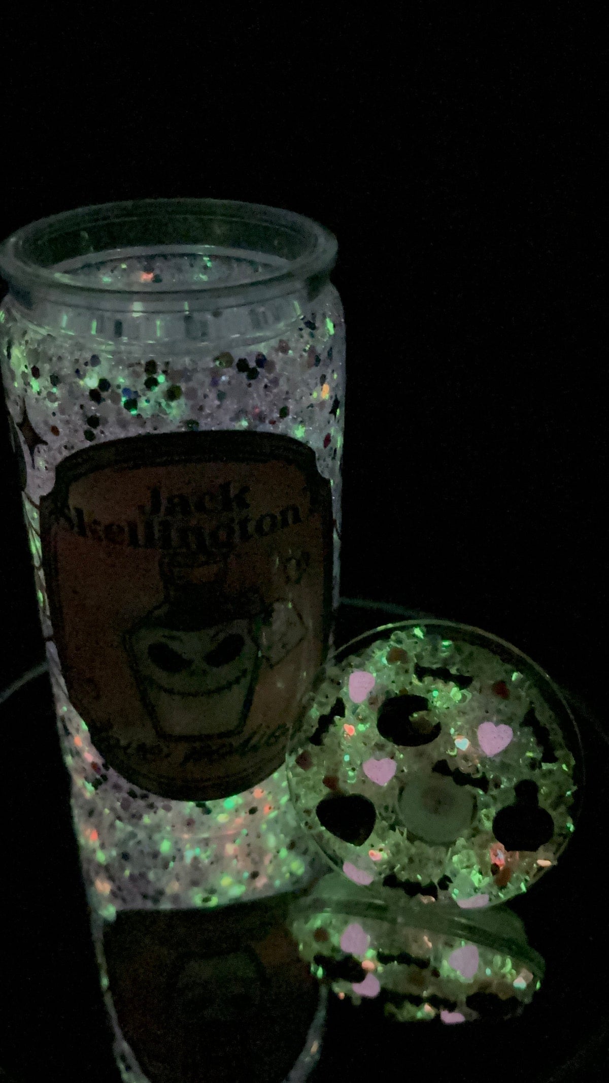 Love potion, glowing snow globe
