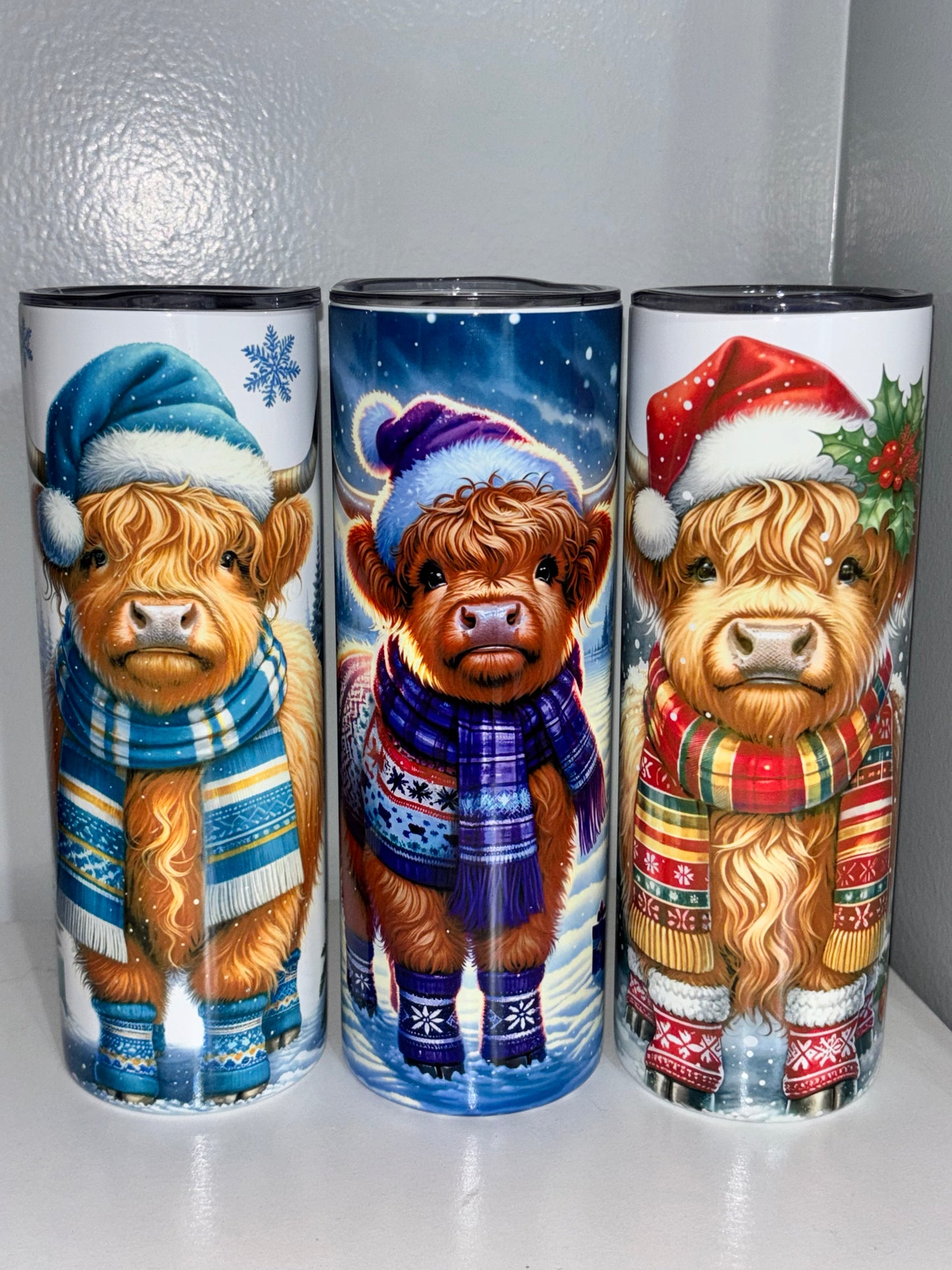 SALE holiday tumblers