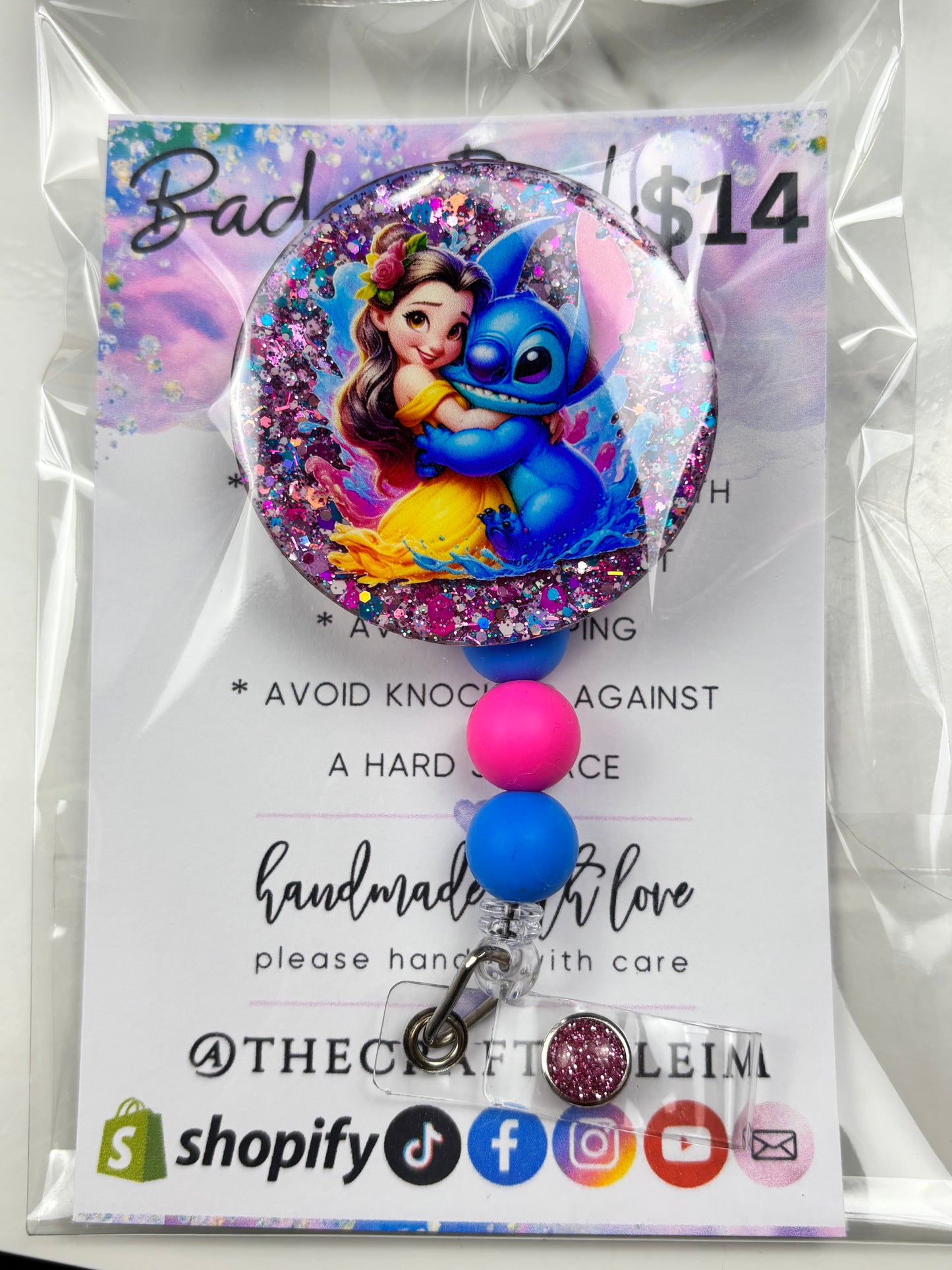 SALE character badge reels