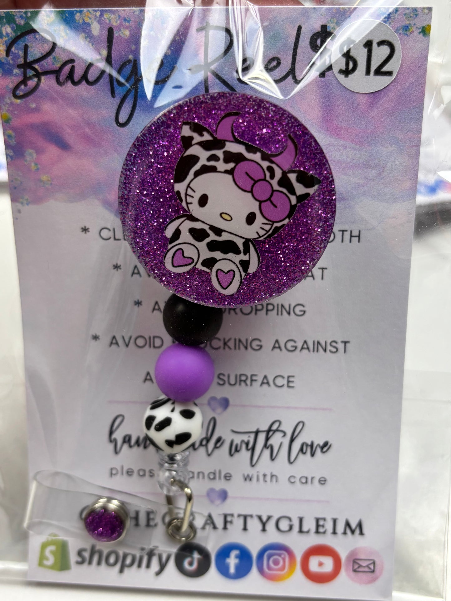 SALE character badge reels