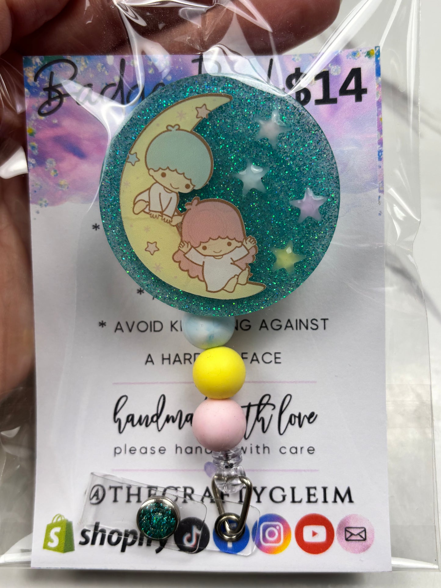 SALE character badge reels