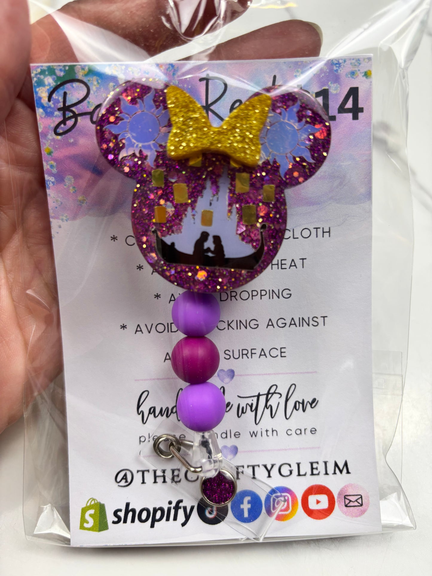 SALE character badge reels