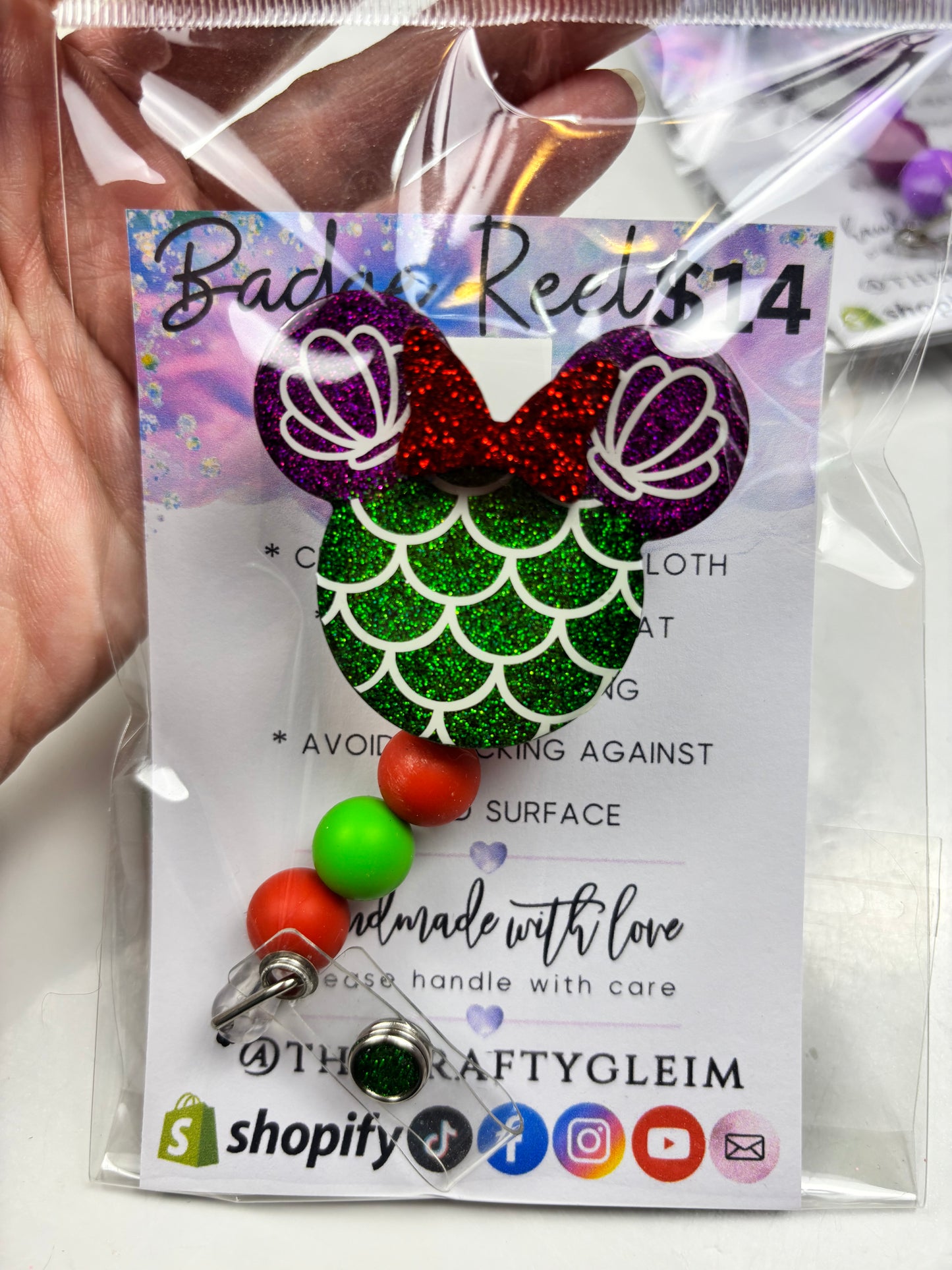 SALE character badge reels