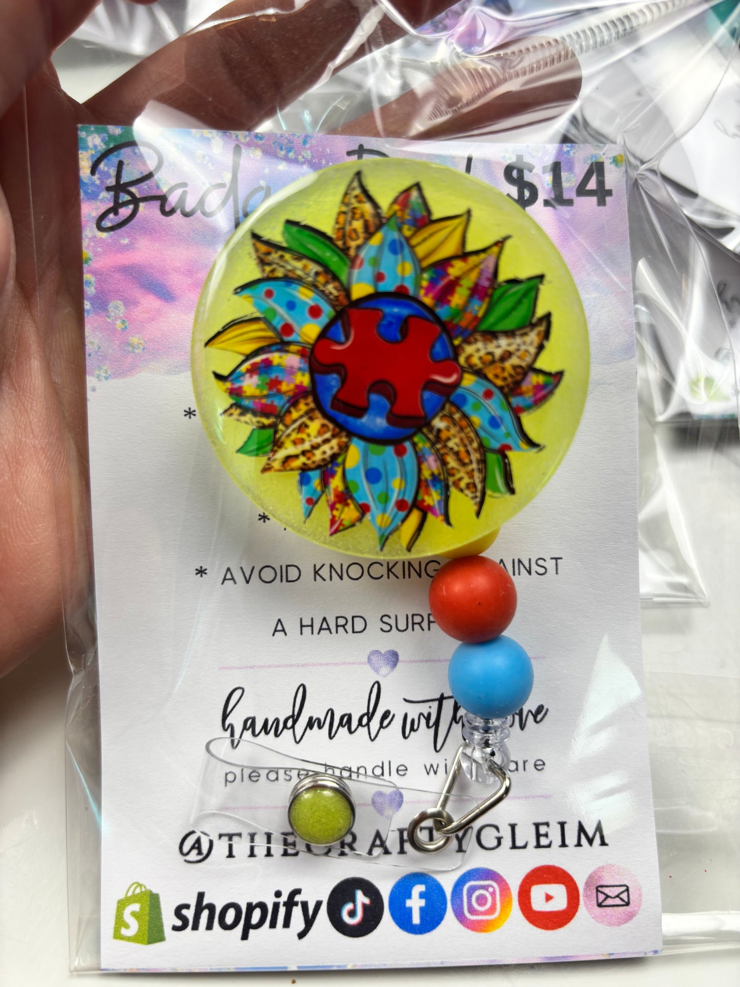 SALE medical/teacher badge reels