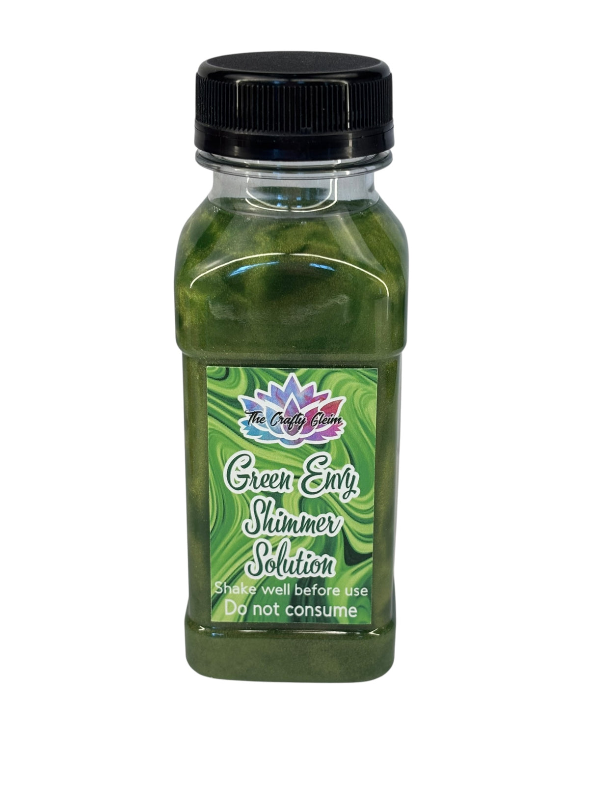 Green Envy shimmer solution