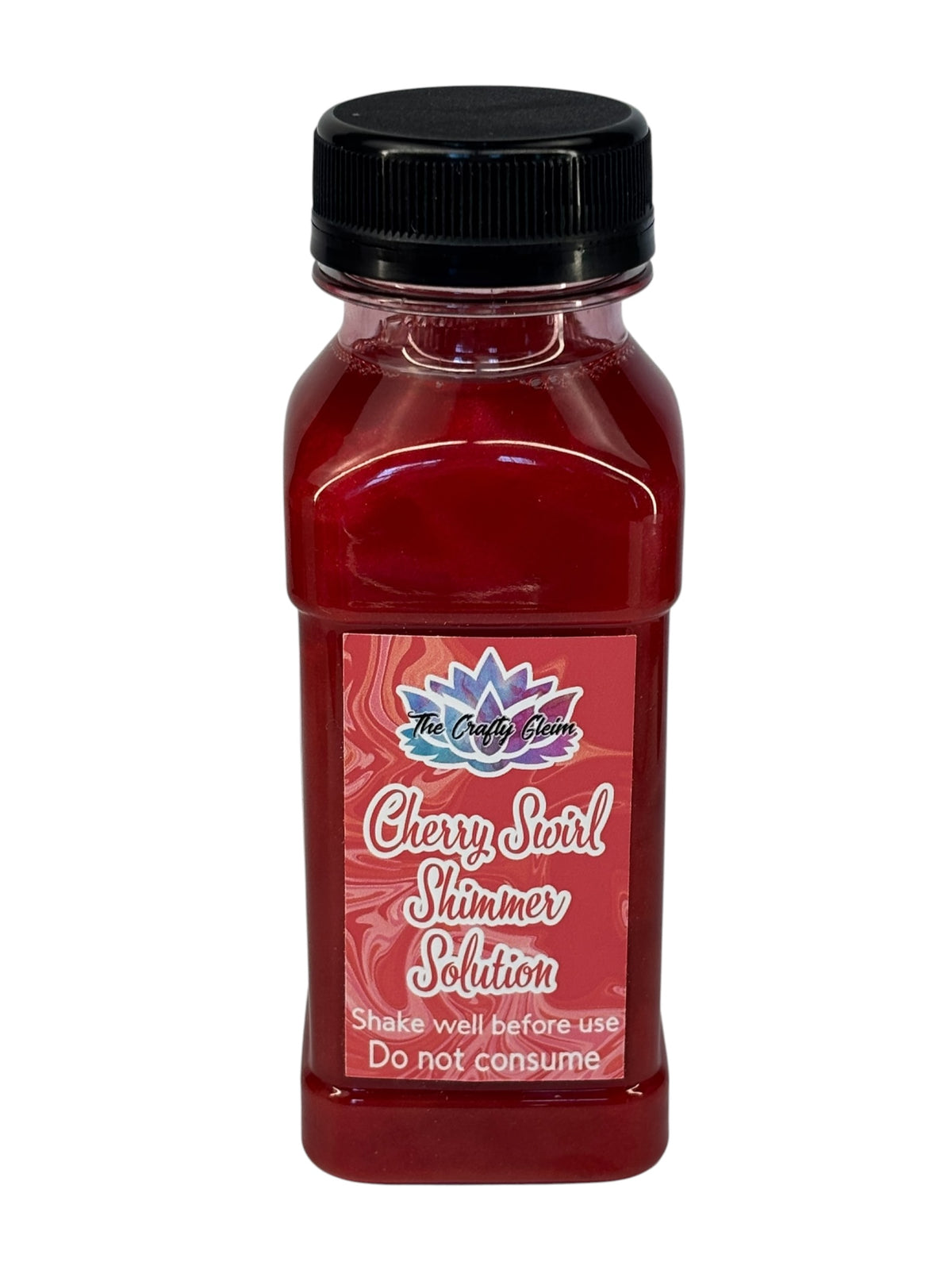 Cherry swirl shimmer solution
