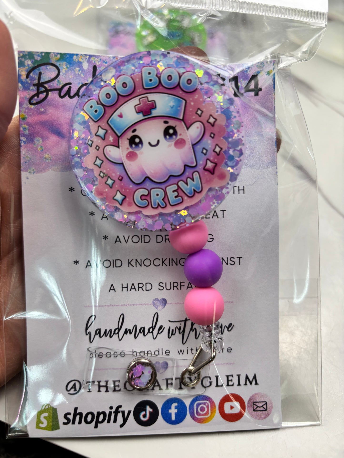 SALE Holiday badge reels