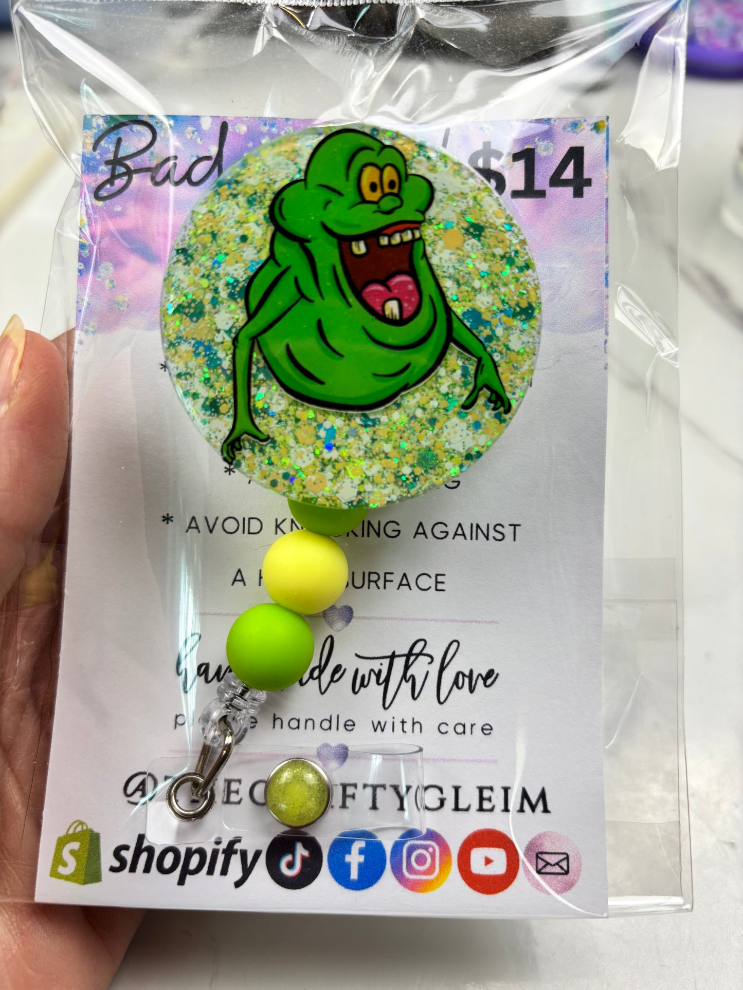 SALE Holiday badge reels