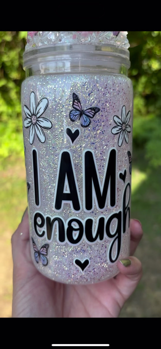 I am enough UV color, changing snow globe
